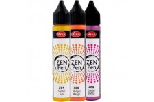ViVA DECOR Stylo à perle Zen Pen 'Chaleur d'été', set de 3