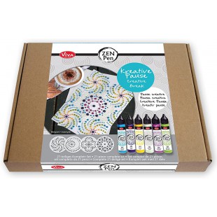 ViVA DECOR Stylo à perle Zen Pen 'Pause créative', 21 pièces