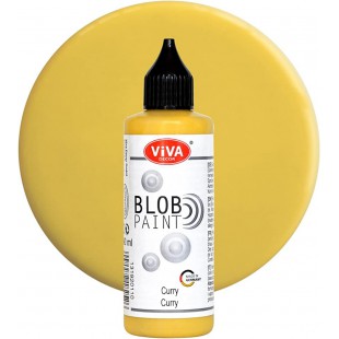 ViVA DECOR Peinture Blob Paint 90 ml, curry