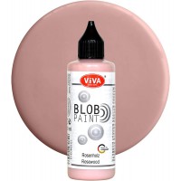ViVA DECOR Peinture Blob Paint 90 ml, bois de rose