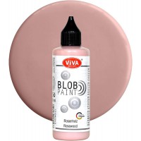 ViVA DECOR Peinture Blob Paint 90 ml, bois de rose