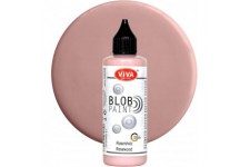 ViVA DECOR Peinture Blob Paint 90 ml, bois de rose