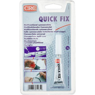 CRC Colle instantanée QUICK FIX, tube de 3 g