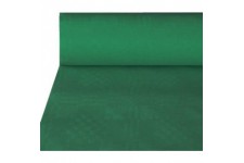 PAPSTAR Nappe damassée, (l)1,0 x (L)50 m, vert foncé