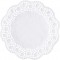 PAPSTAR Napperon, rond, diamètre: 360 mm, blanc