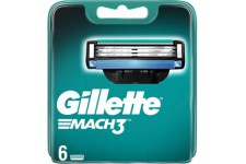 Gillette Lames de rechange Mach3, paquet de 6