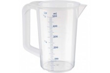 APS Pichet mesureur, 0,5 litre, transparent