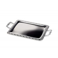 APS Plateau 'MIEUX SERVI', (L)750 x (P)445 mm, argent