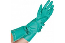 HYGOSTAR Gant universel en nitrile 'PROFESSIONAL', L, vert