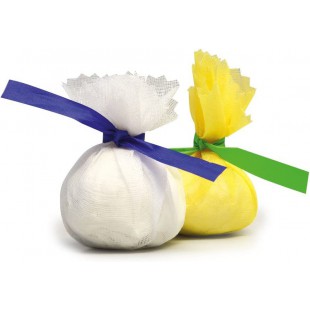 HYGOSTAR Lemon wrap, avec cravate verte, jaune