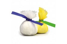 HYGOSTAR Lemon wrap, avec cravate verte, jaune