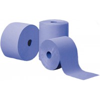 HYGOSTAR Rouleau papier nettoyant, 3 couches, bleu