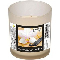 FLAVOUR by Gala Bougie parfumée, 'Sandalwood-Vanilla'