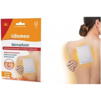 Lifemed Patch chauffant, 88 x 125 mm, blanc