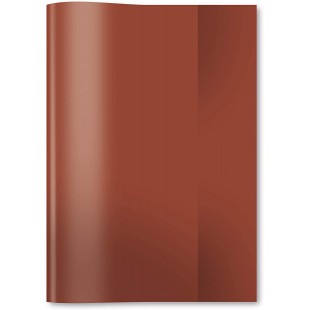 Lot de 25 : HERMA ProtÃ¨ge-cahiers, format A5, en PP, brun transparent
