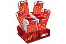 HERMA Autocollants de Noël DECOR 'étoiles dorées', en