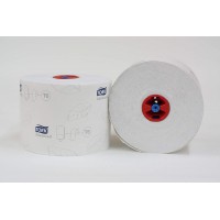 TORK Papier toilette rouleau Midi, 2 plis, 100 m, blanc