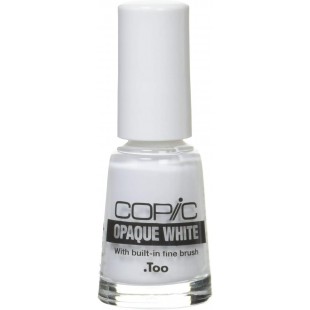 COPIC Opaque White, dans un flacon en verre avec pinceau