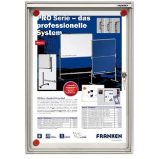 FRANKEN Vitrine d'affichage X-tra!Line, 1x format A4,