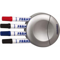 FRANKEN Support-marqueur pour 4 marqueurs, effaceur intégré