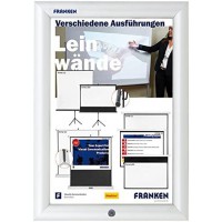 FRANKEN Cadre porte-affiches Security, A4, cadre 32 mm