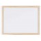 Bi-Office Tableau blanc, cadre en bois, (L)400 x (H)300 mm