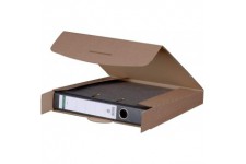 Lot de 20 : smartboxpro Carton d'expédition pour classeur,marron,(L)50mm