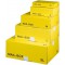 Lot de 20 : smartboxpro Carton d'expédition MAIL BOX, taille: S, jaune