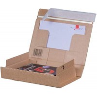 Lot de 20 : smartboxpro Carton d'expédition PACK BOX, format A4+, marron