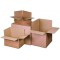 Lot de 25 : smartboxpro Carton ondulé à plier, (L)600x (l)400x (H)200 mm