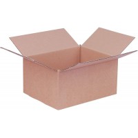 Lot de 10 : smartboxpro Carton ondulé à plier, (L)500x (l)300x (H)300 mm