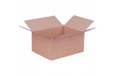 Lot de 10 : smartboxpro Carton ondulé à plier, (L)500x (l)300x (H)300 mm
