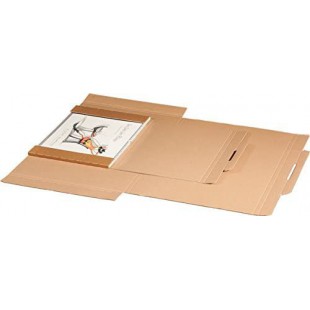 Lot de 25 : smartboxpro Carton d'expédition pour calendrier, pour A3,