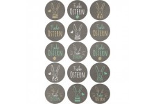 AVERY Zweckform ZDesign Oster-Sticker 'Buttons'