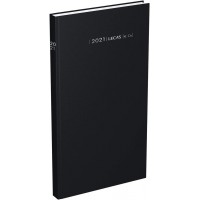 LECAS Agenda journalier Comptoir 2023, 150 x 270 mm, noir