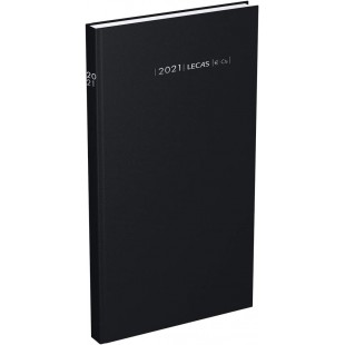 LECAS Agenda journalier Comptoir 2023, 150 x 270 mm, noir