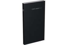 LECAS Agenda journalier Comptoir 2023, 150 x 270 mm, noir