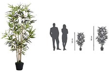PAPERFLOW Plante artificielle 'Bambou', hauteur : 1.600 mm