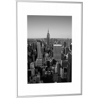 PAPERFLOW Cadre photo en aluminium, (L)600x(H)800 mm, argent