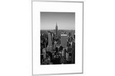 PAPERFLOW Cadre photo en aluminium, (L)600x(H)800 mm, argent