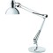 ALBA Lampe de bureau LED 'ARCHI', pince/socle, chrome