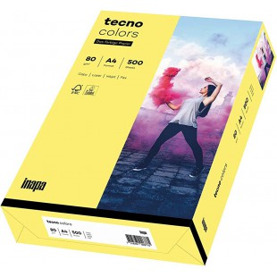 tecno Papier multifonction colors, A4, jaune moyen