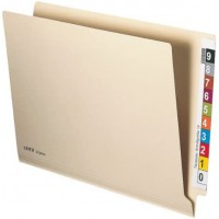 Lot de 50 : Leitz Orgacolorplus Classeur A4 Avec Onglet, Chamois