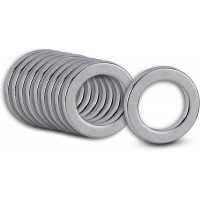 MAUL Aimant néodyme, torique, diamètre: 12 mm, nickel