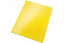 Lot de 10 : LEITZ Chemise Ã  lamelle WOW, A4, en carton, jaune