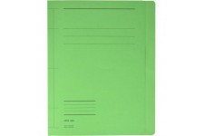 Lot de 25 : LEITZ chemises à lamelle Fresh, format A4, carton, vert, en