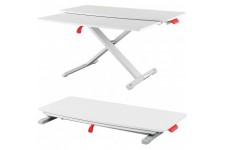 LEITZ R‚hausseur assis-debout Ergo Cosy, gris clair 