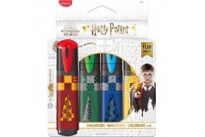 Maped Surligneur HARRY POTTER, étui carton de 4