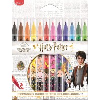 Maped Feutre HARRY POTTER, étui carton de 12