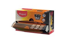 Lot de 100 : Maped Crayon BLACK'PEPS, degré de dureté: HB, présentoir